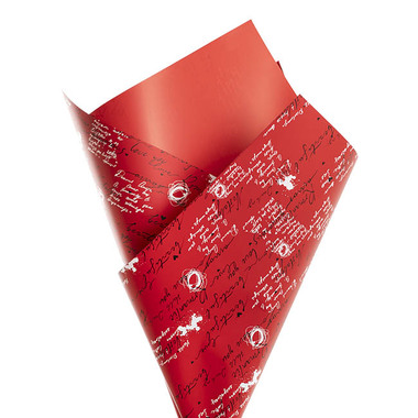 Valentines Cello - Cello Regal Pro 65mic Romantic News Red Pk100 (50x70cm)