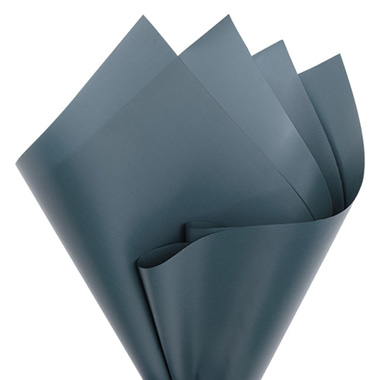 Regal Pearl Wrap Solid - Cello Regal Pro Squares 60mic PK 50 Blue Grey (60x60cm)