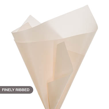 Tallow Wrap - Tallow Paper Ribbed 80 micron Blush Pack 50 (50x70cm)