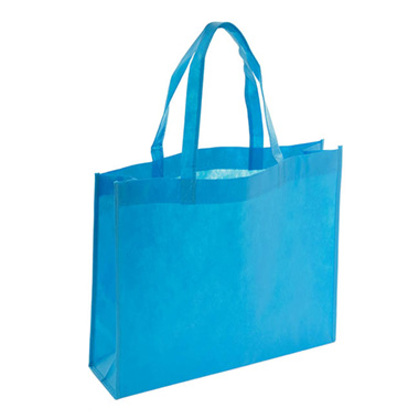Reusable Shopping Bags - Nonwoven Reusable Shopping Bag Blue (420Wx120Gx350mmH)