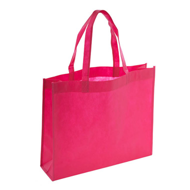 Reusable Shopping Bags - Nonwoven Reusable Shopping Bag Pink (420Wx120Gx350mmH)