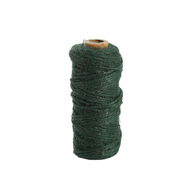 Natural Jute String Green (2mmWx10mL)