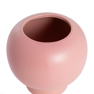 Ceramic Diara Fish Bowl Matte Light Pink (8TDx15DX14.5cmH)