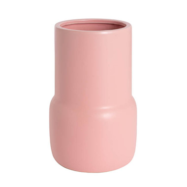Ceramic Freya Vase Matte Light Pink (15TDx18DX27.5cmH)