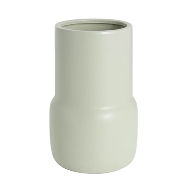 Ceramic Vase - Ceramic Freya Vase Matte Sage (15TDx18DX27.5cmH)