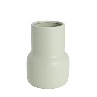 Ceramic Vase - Ceramic Freya Vase Matte Sage (12TDx16DX22cmH)