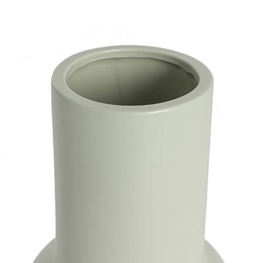 Ceramic Freya Vase Matte Sage (10TDx16DX22cmH)