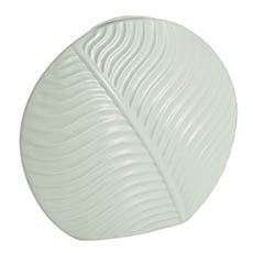 Ceramic Vase - Ceramic Ethan Round Vase Matte Sage (33x8.5X29.7cmH)