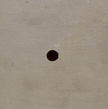 Cement Floral Cylinder Grey Drainage Hole (12x12cmH)