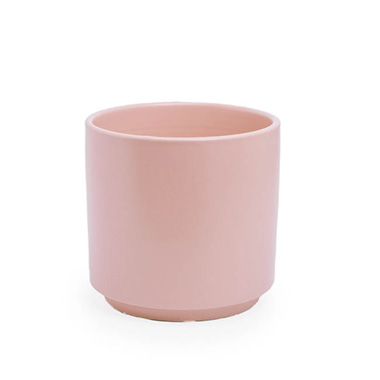 Ceramic Loreto Pot Matte Pink Sand (18DX17.5cmH)
