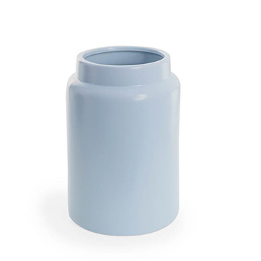 Ceramic Dimi Matte Soft Blue Vase (17cmx25cmH)