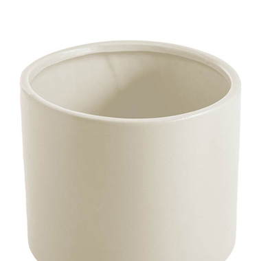 Ceramic Morandi Pot Planter Matte White (15.5cmx20cmH)