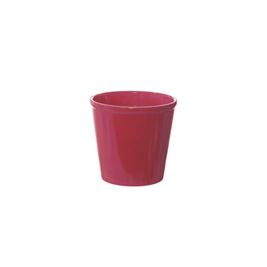 Terracotta Pots - Terracotta Genoa Pot Hot Pink (12x11.5cmH)