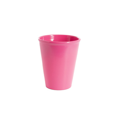 Terracotta Pots - Terracotta Genoa Pot Hot Pink (13x15cmH)