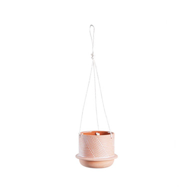Trend Ceramic Pots - Ceramic Terracotta Hanging Pot (15x11.5cmH)