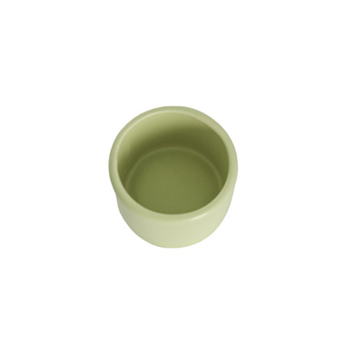 Ceramic Cylinder Pot Mini Satin Matte Sage (8x7cmH)
