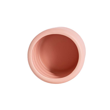 Ceramic Beehive Pastel Matte Pale Pink (17x17X15cmH)