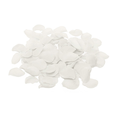  - Rose Petals Pack White (600PC Bulk)