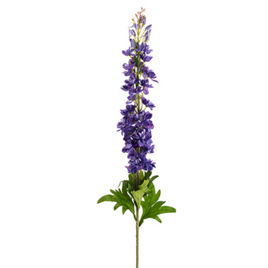 Other Artificial Flowers - Delphinium Stem Purple (108cmH)