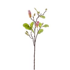 Artificial Magnolias - Magnolia Bud Spray x2 Pink (71cmH)