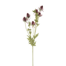 Other Artificial Flowers - Thistle Spray Red (83cmH)