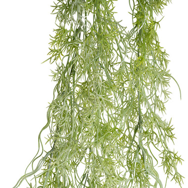 Hanging Plants Artificial Staghorn Bush Green (80cmH)