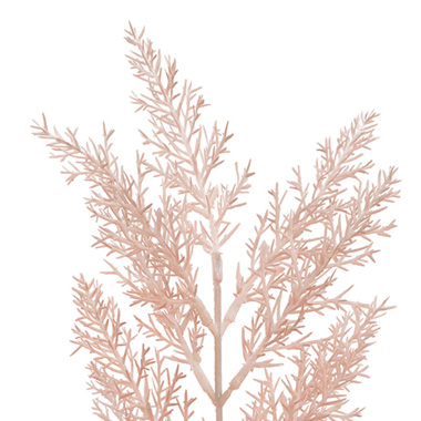 Cypress Fern Spray Soft Pink (64cmH)