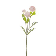 Artificial Ranunculus - Petite Ranunculus Spray Light Pink (42cmH)
