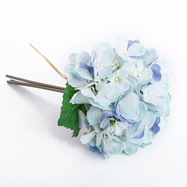 Hydrangea Victoria Bouquet Light Blue (32cmH)