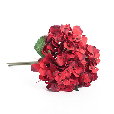 Hydrangea Victoria Bouquet Red (32cmH)