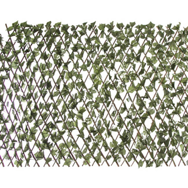 Lattice Wall Artificial Ivy Leaf Large (Expands 1Mt to 2Mt)
