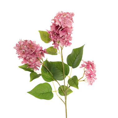Other Artificial Flowers - Faux Lilac Flower Spray Pink (78cmH)