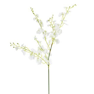 Artificial Orchids - Dancing Lady Orchid White (89cmH)