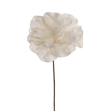 Gift AF - Artificial Roses - Decorative Large Event EVA Flower White (23cmDx60cmH)