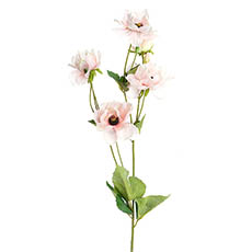 Other Artificial Flowers - Inaya Anemone Spray Pink (95cmH)