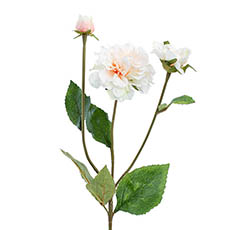 Other Artificial Flowers - Barla Zinnia Spray Pink Green (67cmH)