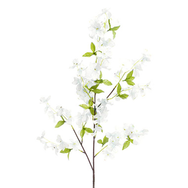 - Dogwood Flower Spray White (103cmH)
