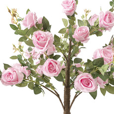 Artificial Rose Tree Soft Pink (70cmDx180cmH)