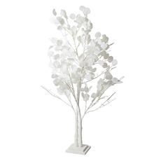 Artificial Trees - LED Dollar Gum Eucalyptus Tree White (40cmDx120cmH)