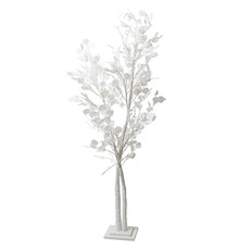 Artificial Trees - LED Dollar Gum Eucalyptus Tree White (50cmDx180cmH)