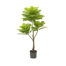 Artificial Trees - Real Touch Artocarpus Potted Tree Green (140cmH)