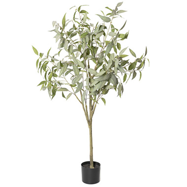 Artificial Indoor Trees - Artificial Eucalyptus Tree Green (160cmH)