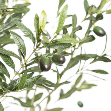 UV Treated Artificial Olive Tree Green (120cmH)
