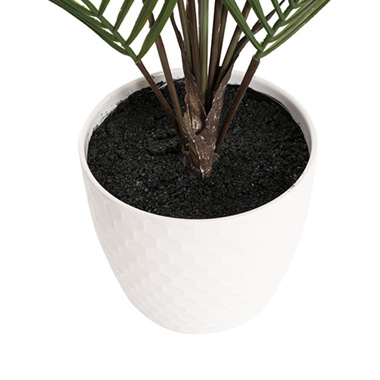 UV Treated Potted Palm Tree Green (81cmH)
