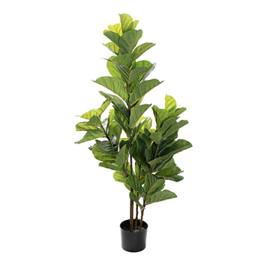 Artificial Outdoor Trees - UV Treated Artificial Fiddleleaf Tree Green (120cmH)