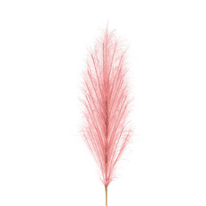 Artificial Dried Leaves - Artificial Bulrush Spray Dusty Pink (110cmH)