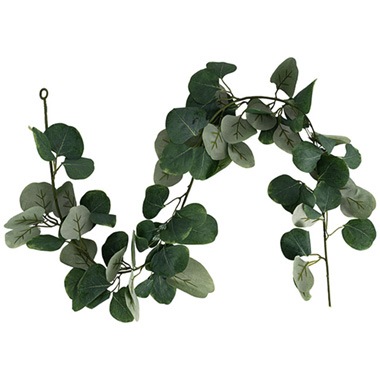 Artificial Garlands - Artificial Eucalyptus Garland Green (120cmL)
