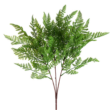 Artificial Leaves - Cystopteris Moupinensis Franch Fern Spray Green (82cmH)