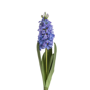 Other Artificial Flowers - Hyacinth Flower Spray French Blue (44cmH)