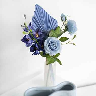 Mokara Orchid Spray French Blue (49cmH)